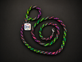 Handmade Bright Neon Paracord Dog Leash